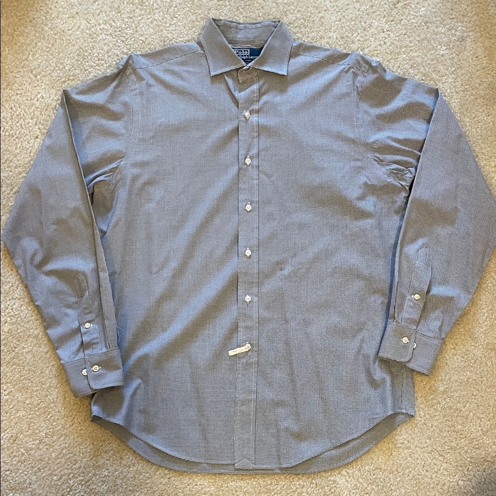 Polo Ralph Lauren Classic Gray Dress Shirt